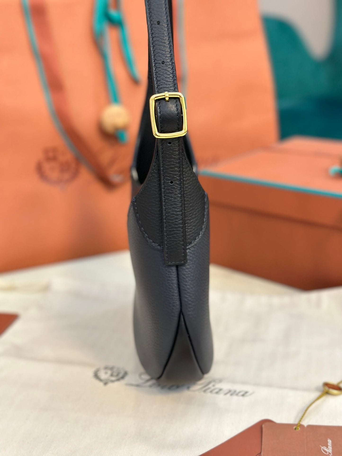 LP Bobbin trendy underarm bag LP2503121 Black