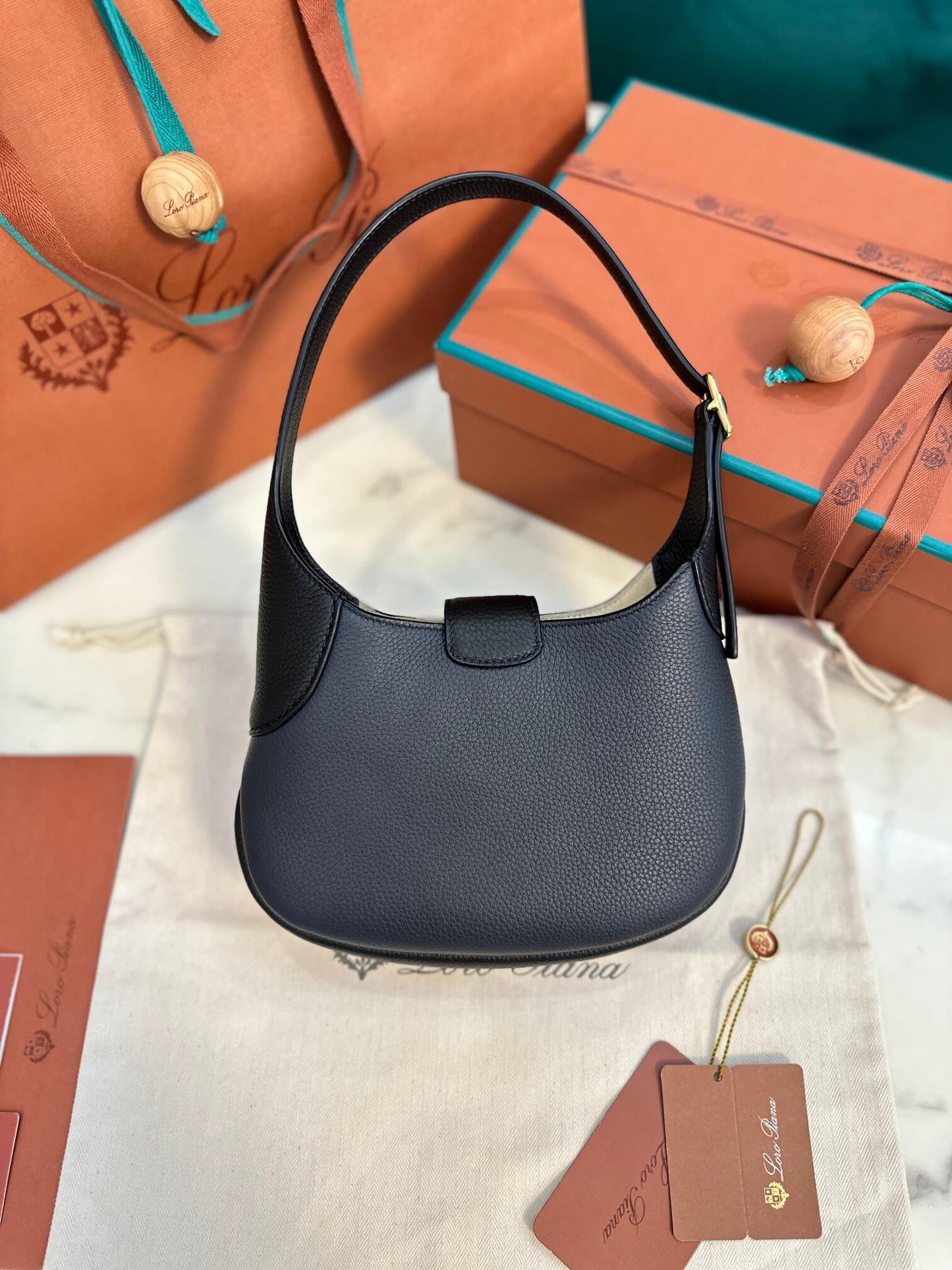 LP Bobbin trendy underarm bag LP2503121 Black