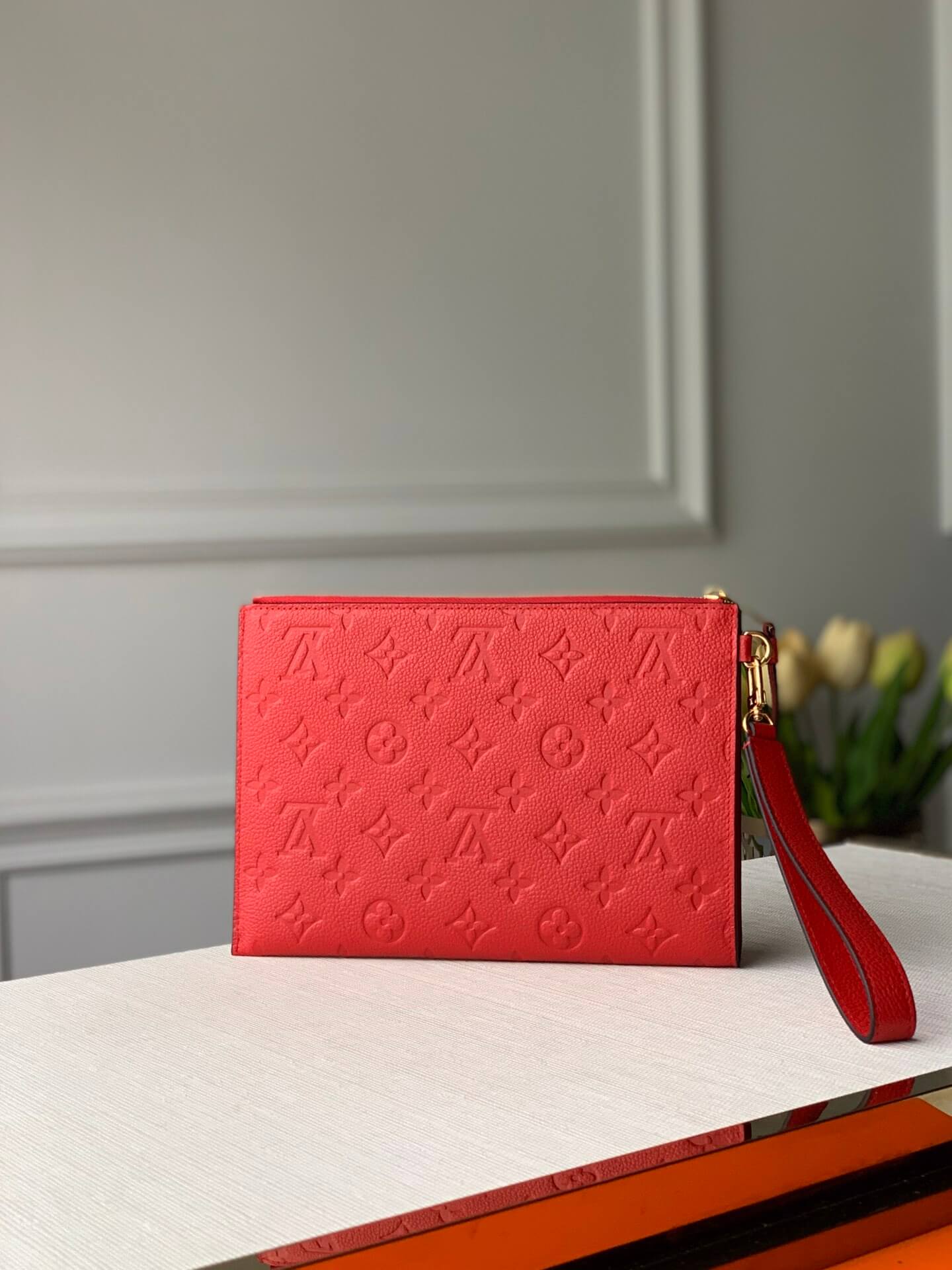 M68705 purse POCHETTE M¨¦LANIE MM MONOGRAM EMPREINTE