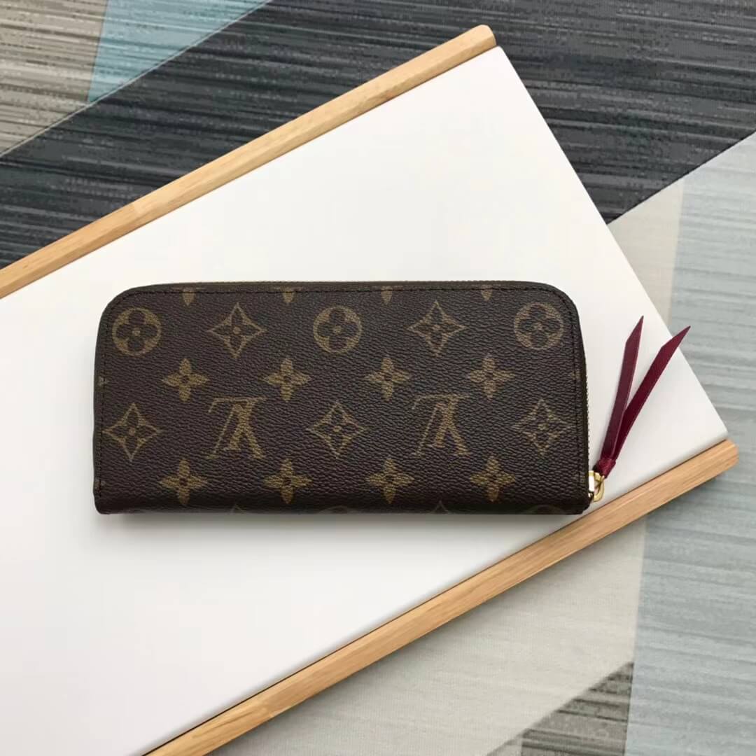 louis vuitton lv wallets m60742 clemence wallet