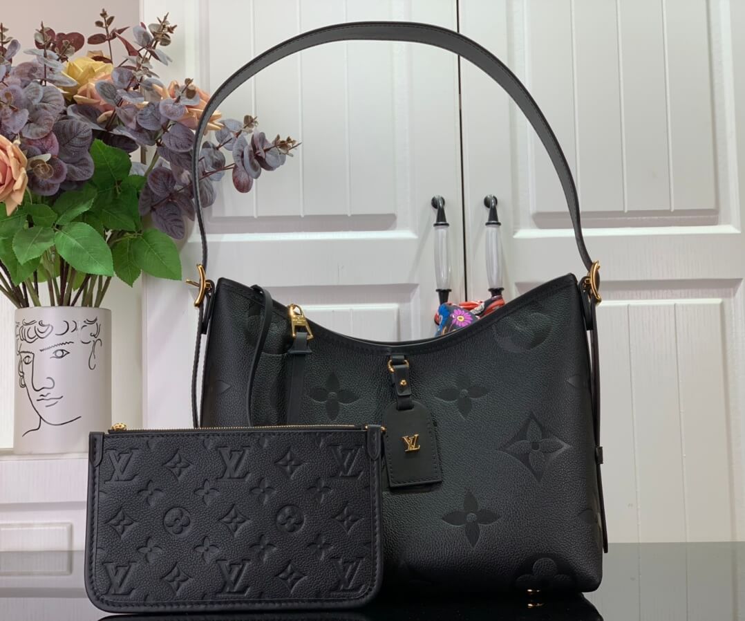 LV CarryAll PM  Shoulder bag black M46288