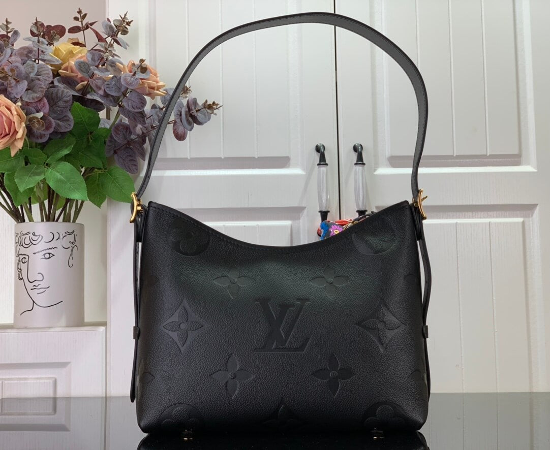 LV CarryAll PM  Shoulder bag black M46288