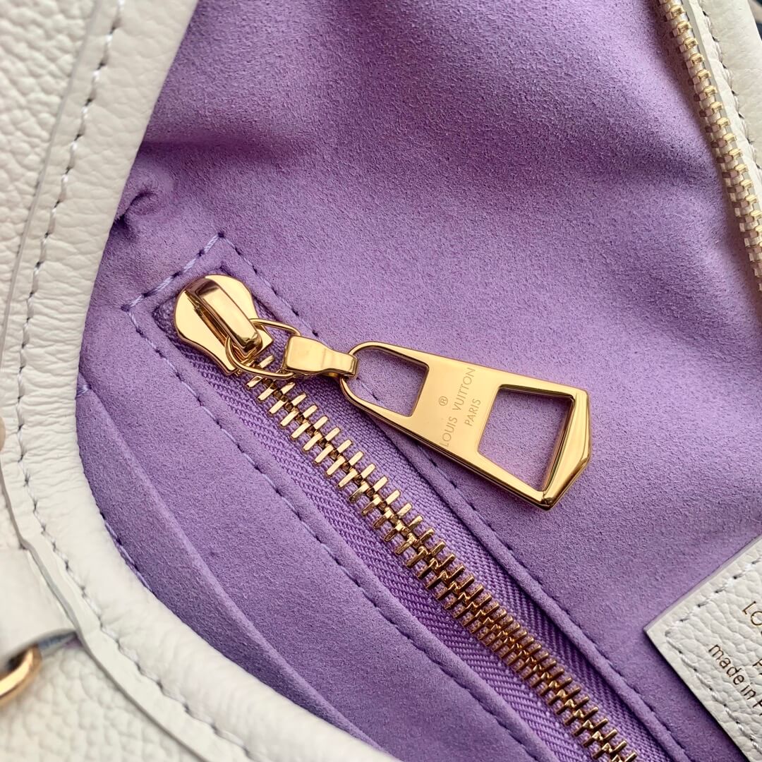 LV CarryAll PM  Shoulder bag white purple M46288