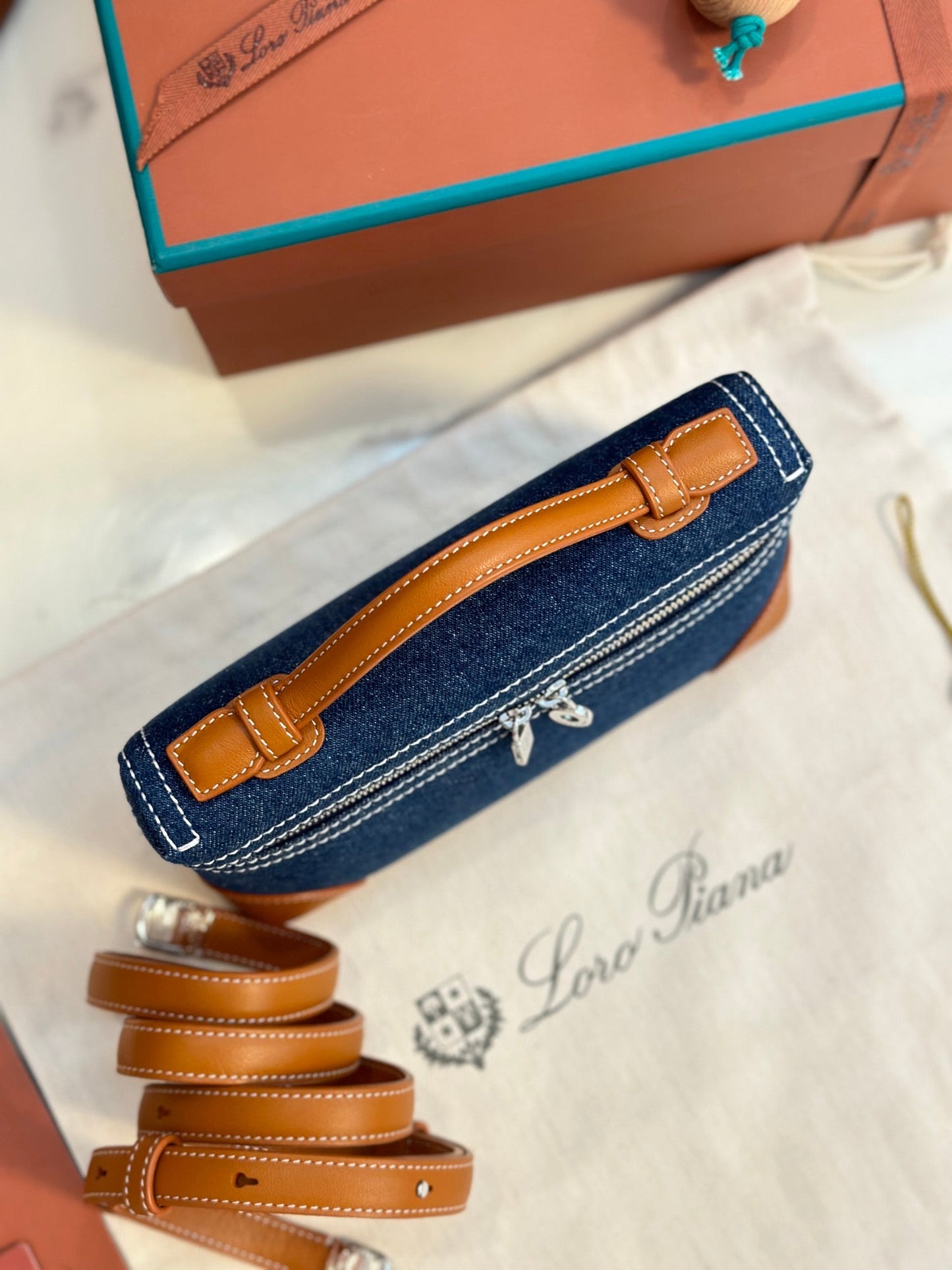 loro piana bamboo shoulder bag handbag lp022201 1