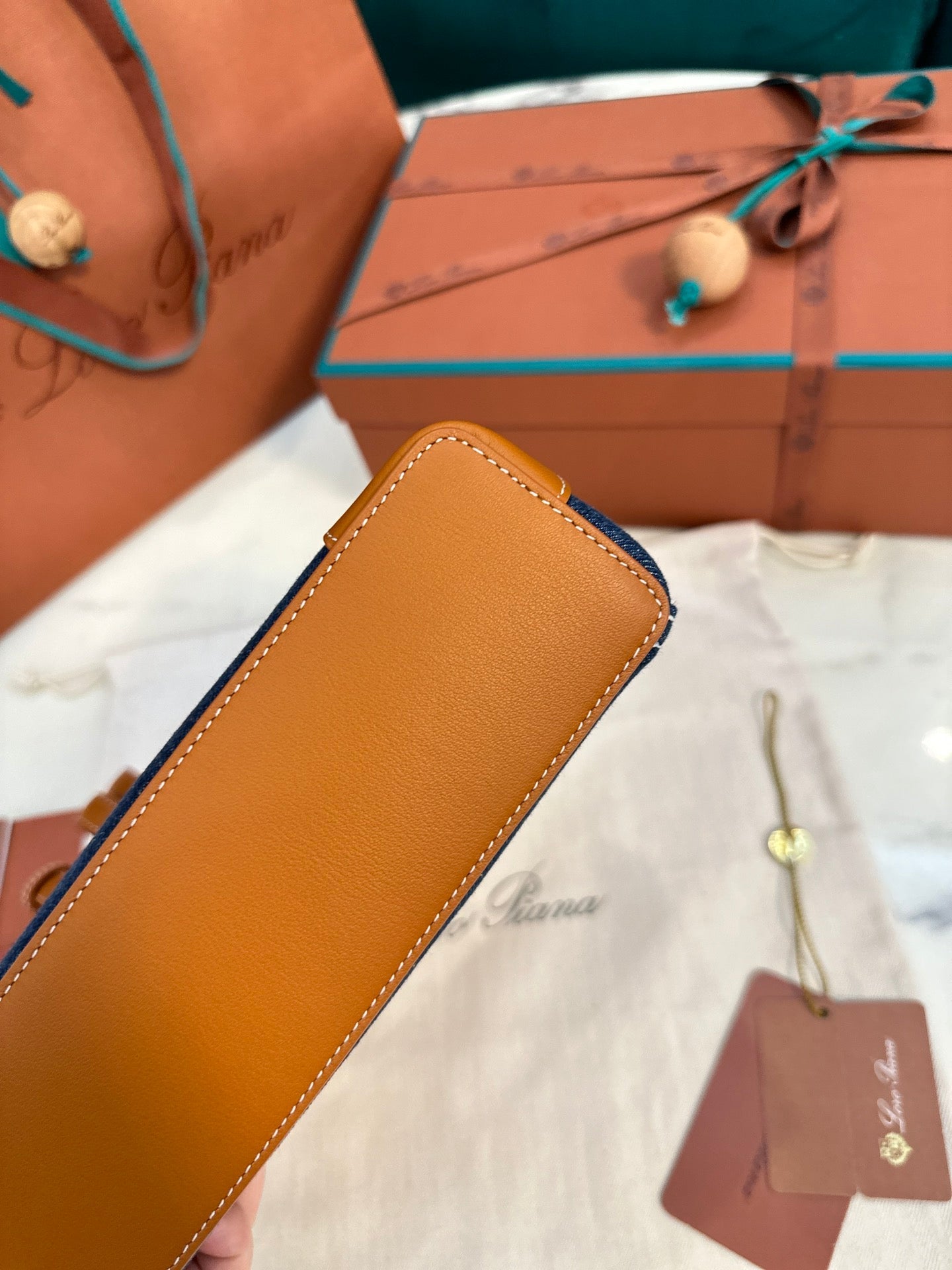 loro piana bamboo shoulder bag handbag lp022201 1