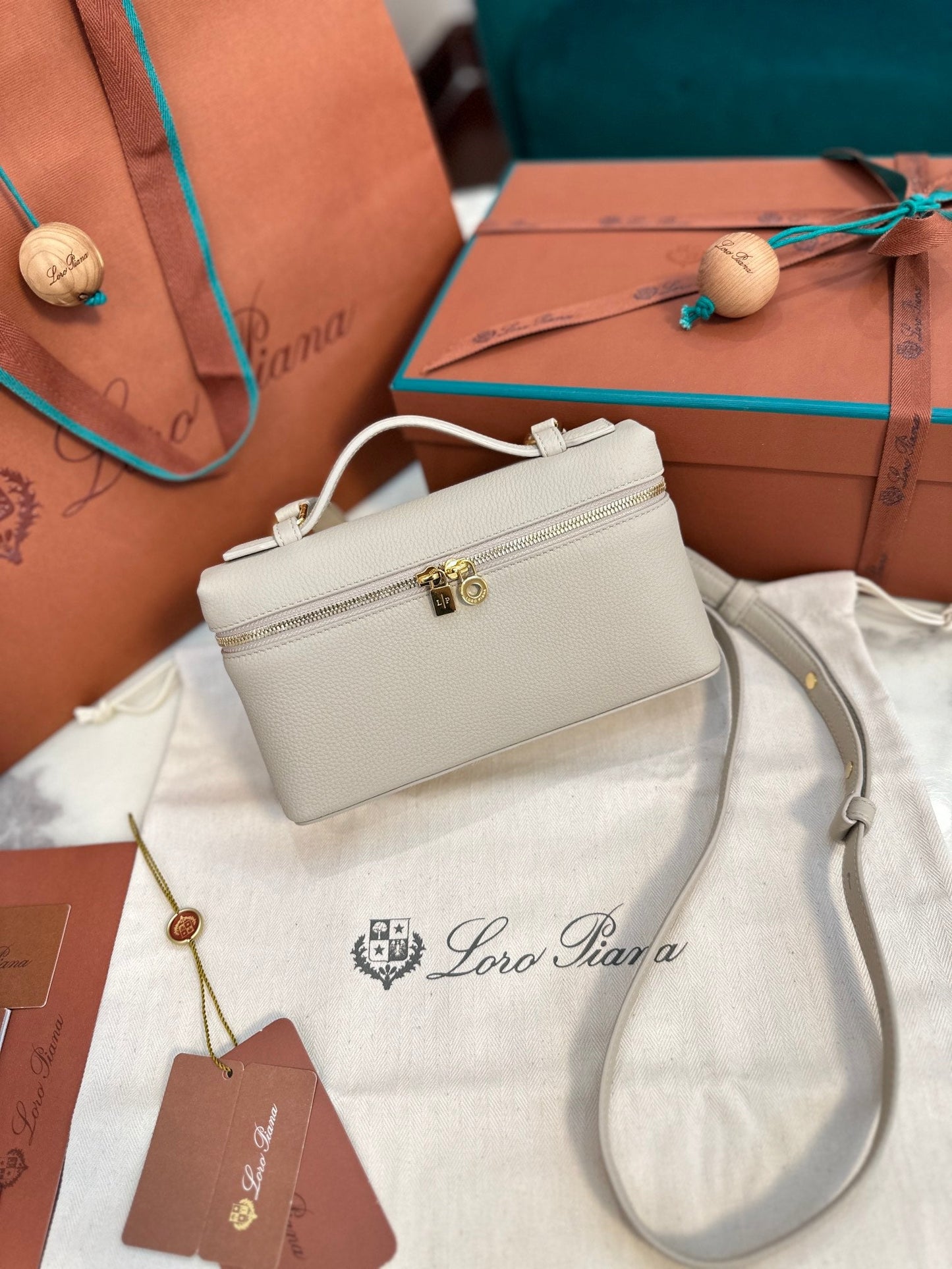 loro piana extra poket l19 grey