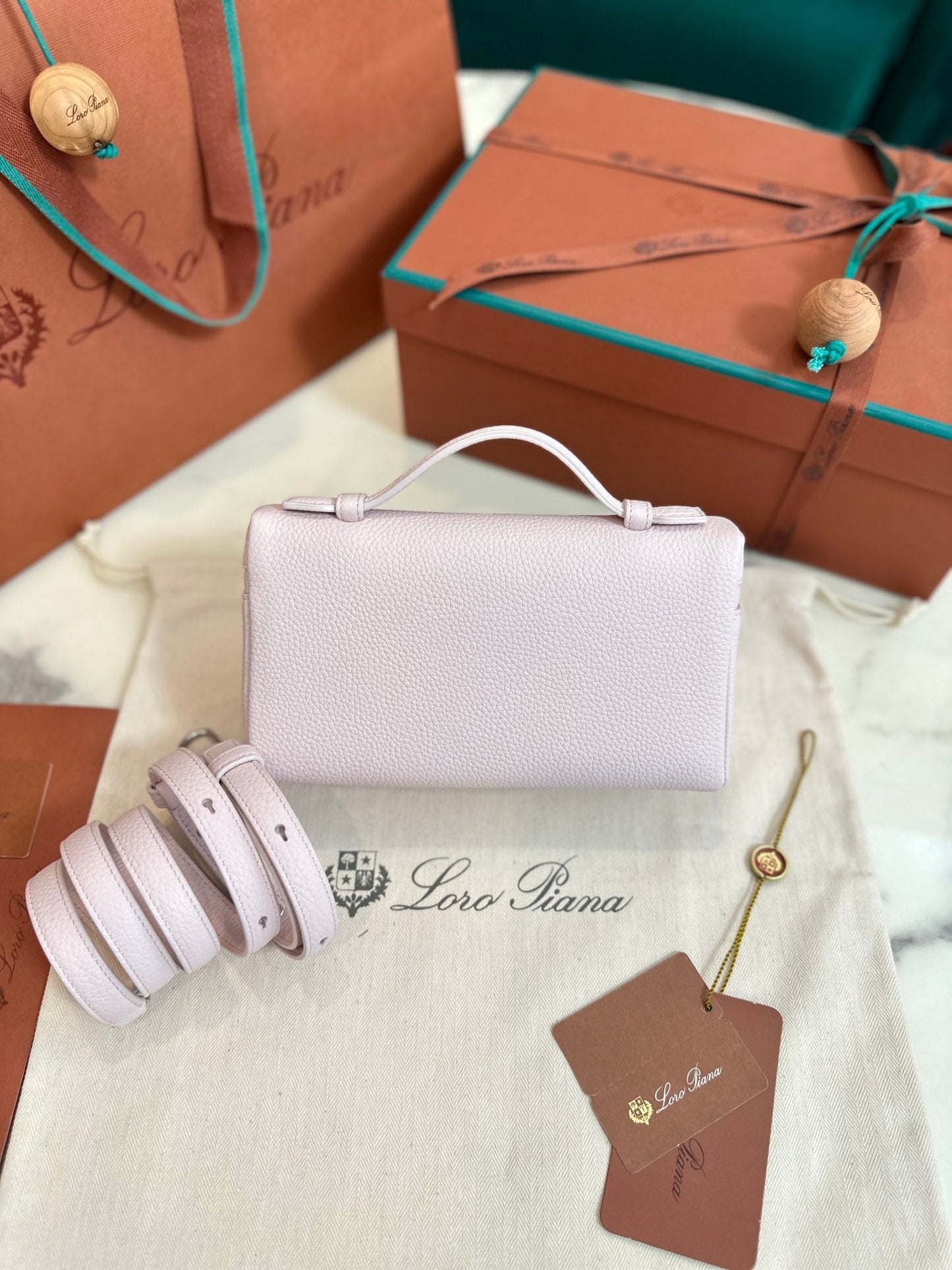 loro piana extra poket l19 light pink