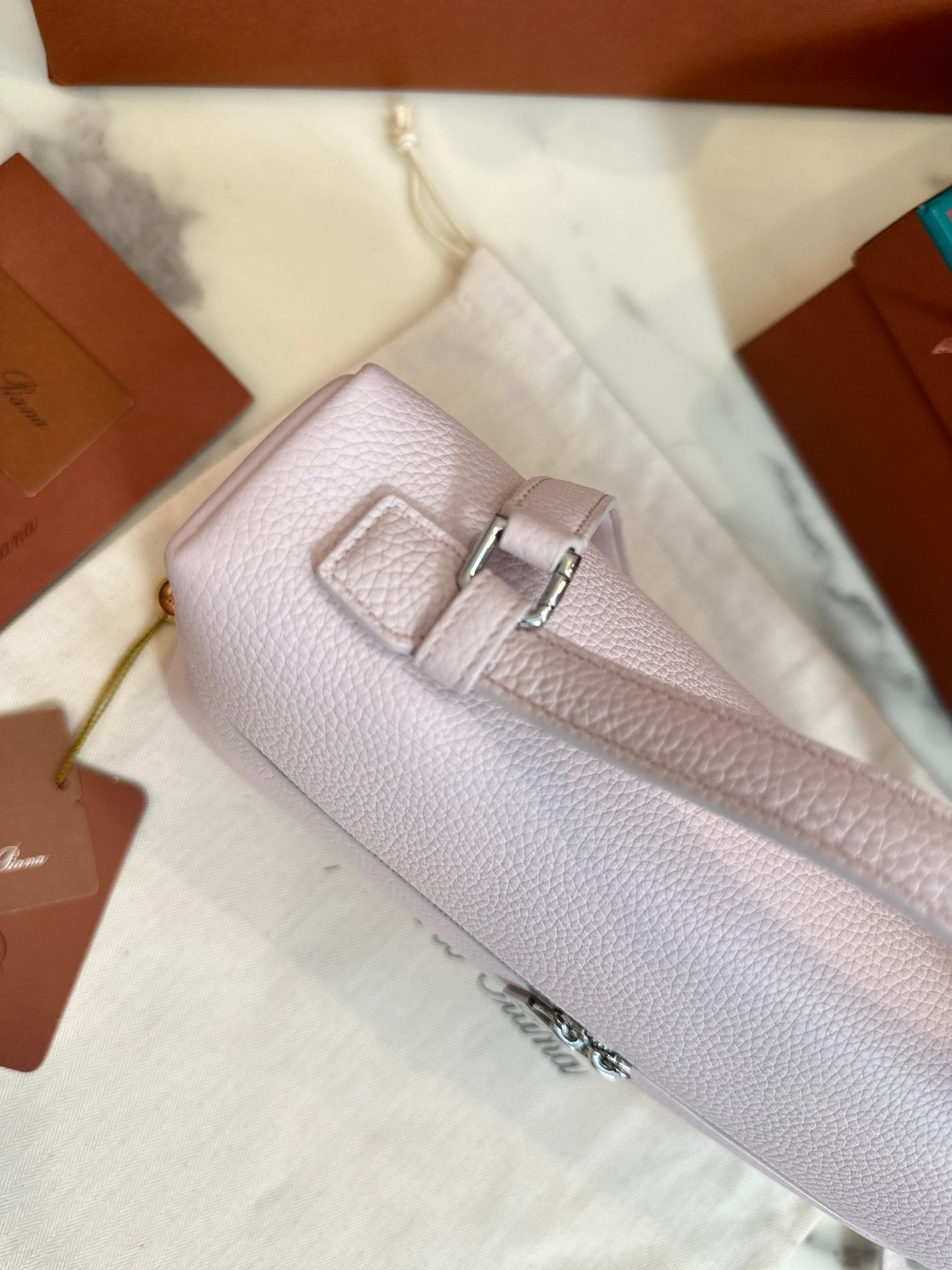 loro piana extra poket l27cm light pink
