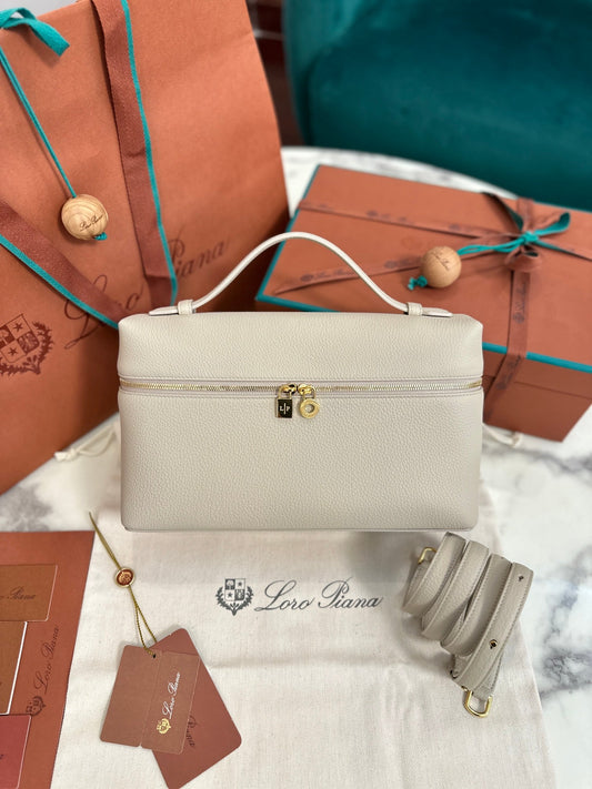 loro piana extra poket l27cm grey