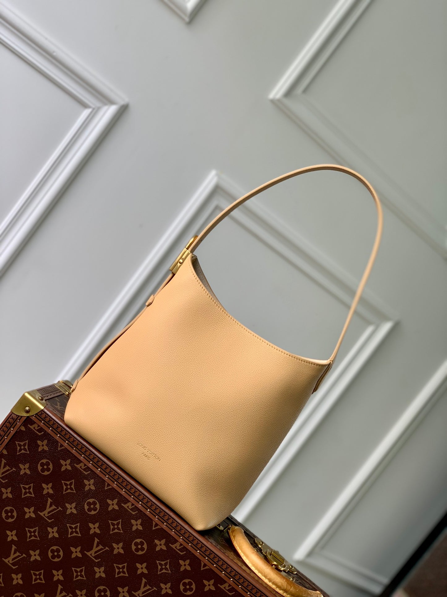 Louis Vuitton M25353 Low Key Hobo PM Apricot