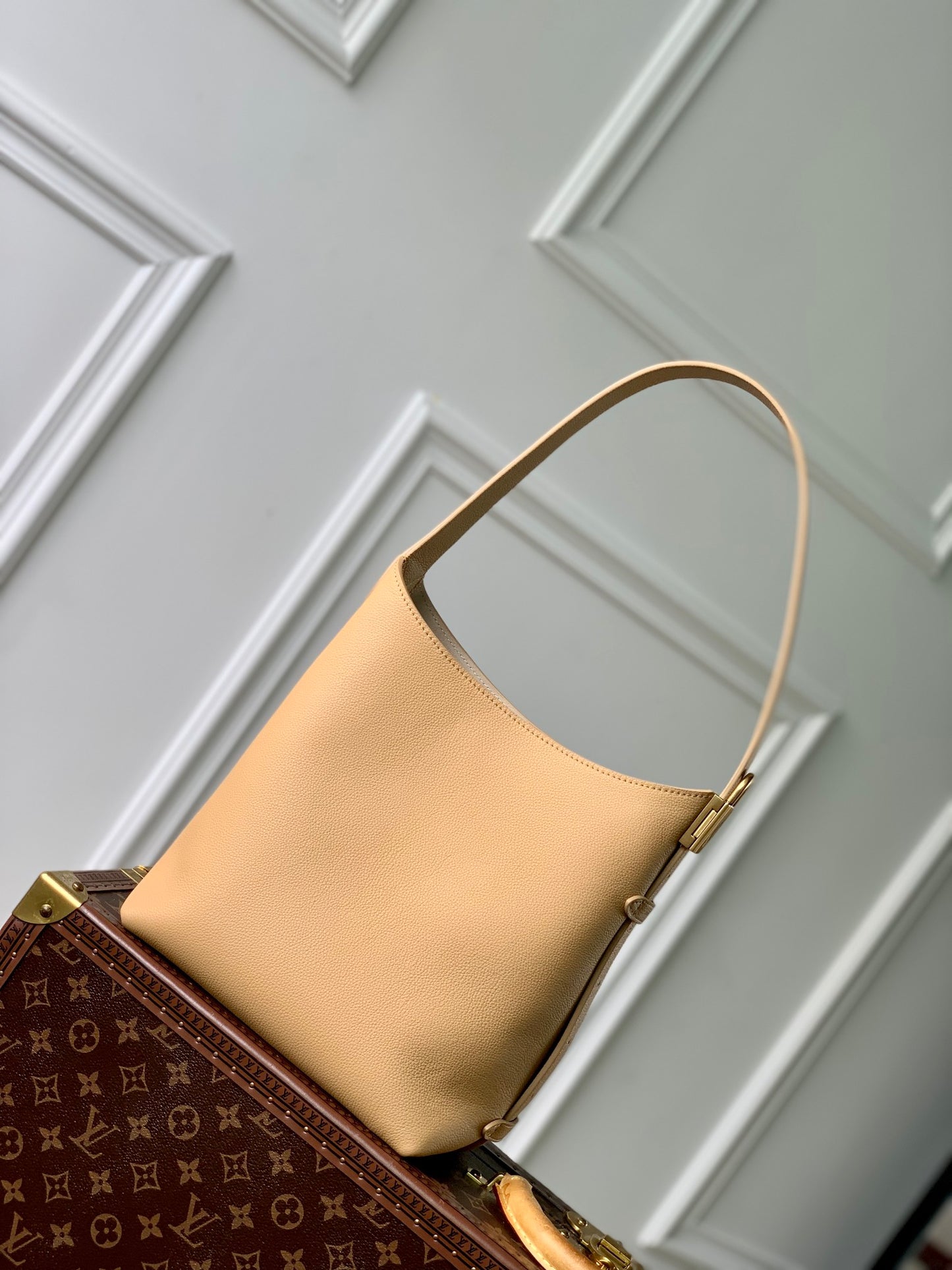 Louis Vuitton M25353 Low Key Hobo PM Apricot