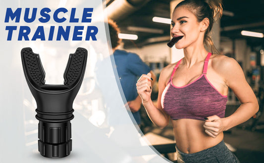 lung breathing portable muscle trainer exercise trainer with resistance adjustable tj240515