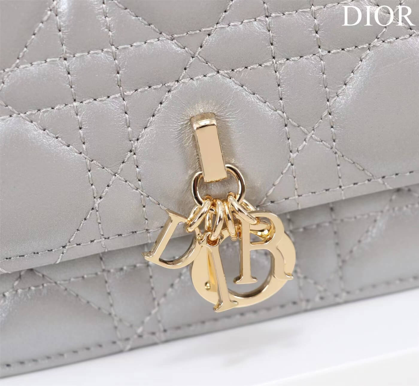do m090 mini miss dior tas crossbody bags silver