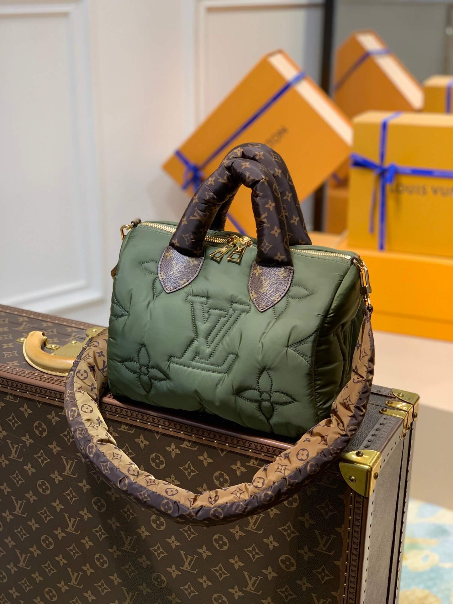 m21061 speedy bandouliere 25 green