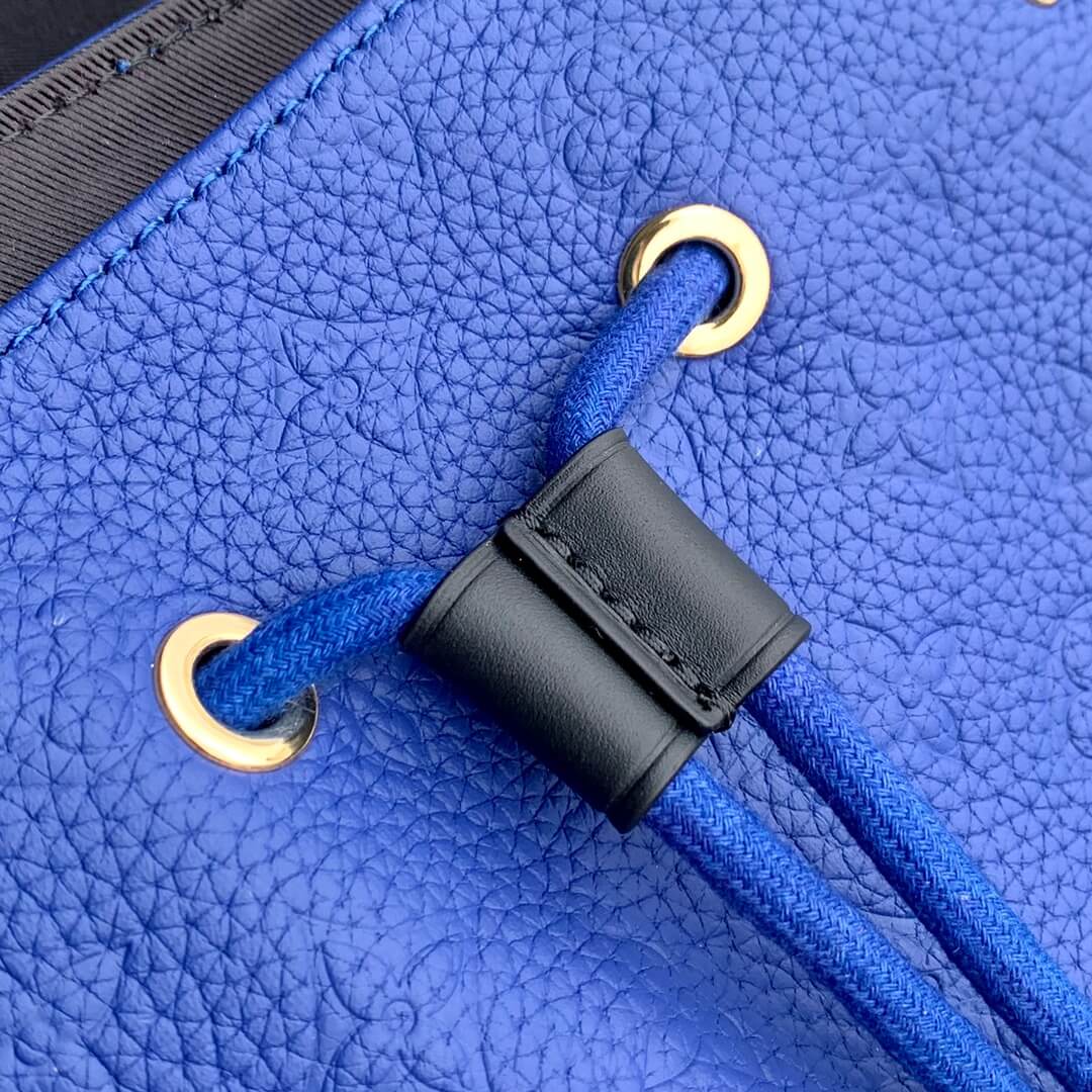 m21104 christopher taurillon handbag travel bag blue calfskin monogram