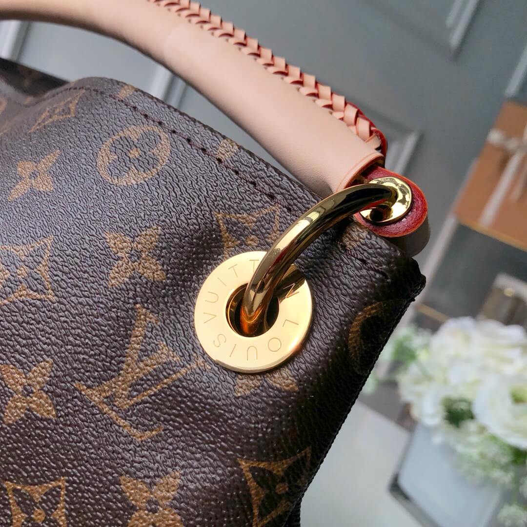 m40249 damier azur mm brown monogram subaxillary bag 46cm