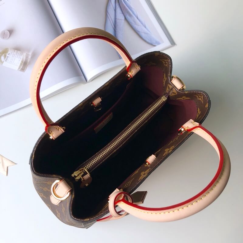 m41055 montaigne bb handbag shoulder bag cross body bags brown calfskin monogram