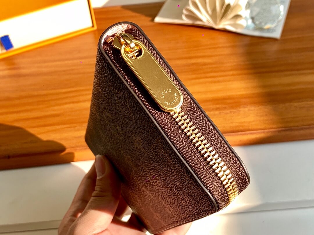 m41894 zippy wallet pink monogram clutch bag women purse free shipping