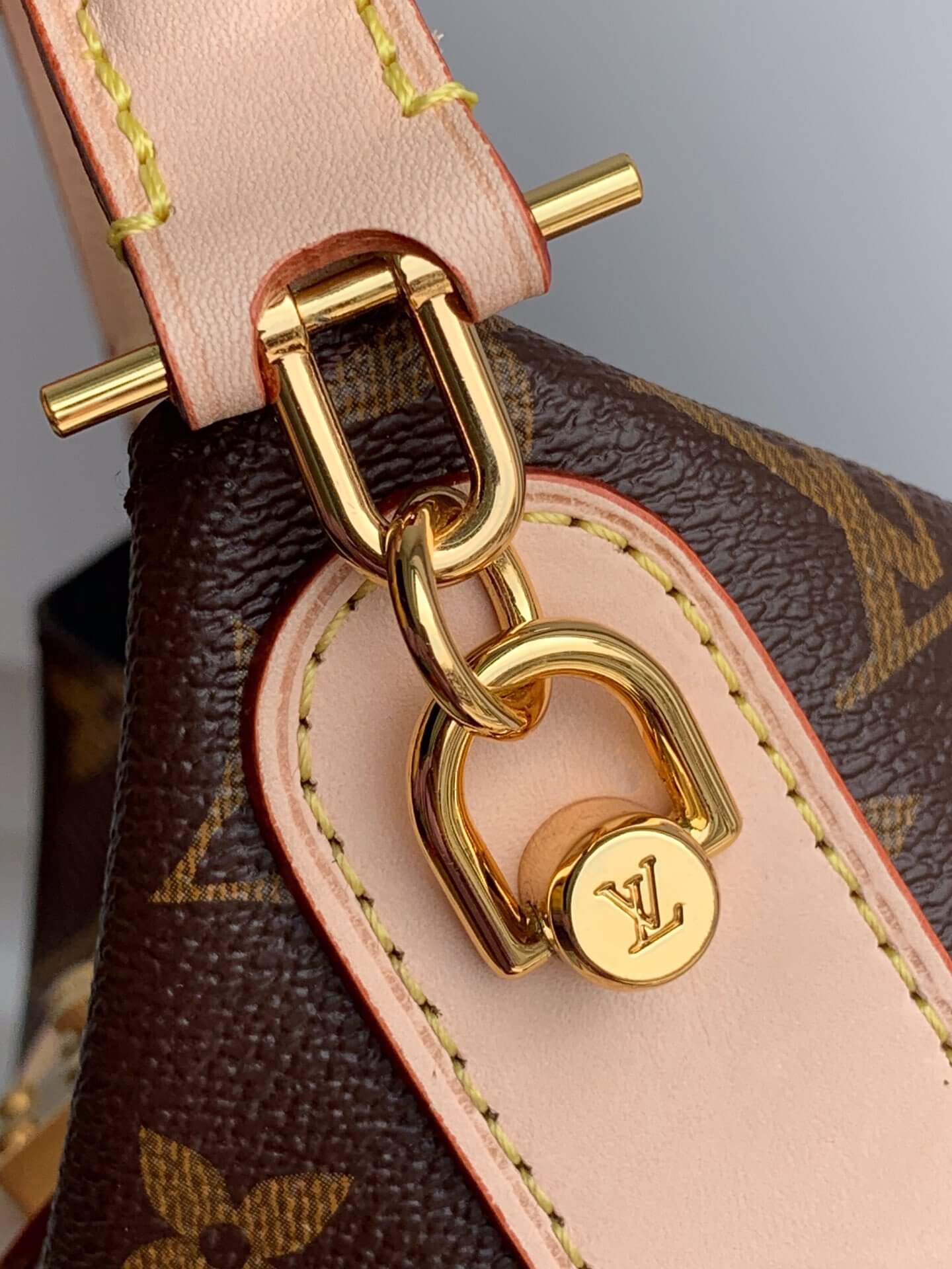 m43587 duffle duffle bucket bag shoulder bag handbag cross body bags brown calfskin monogram
