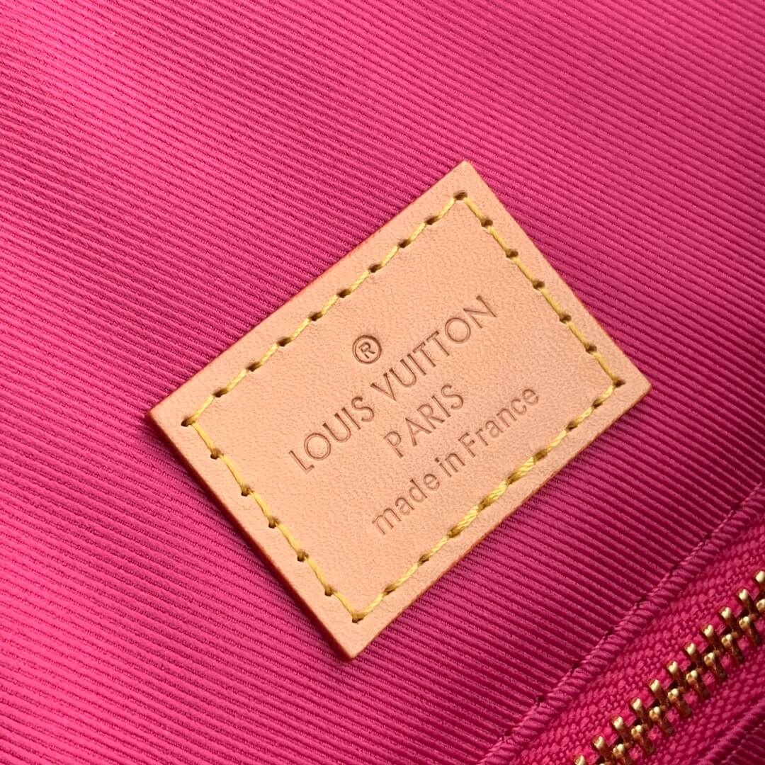 m43703 graceful mm big size monogram rose red subaxillary bag