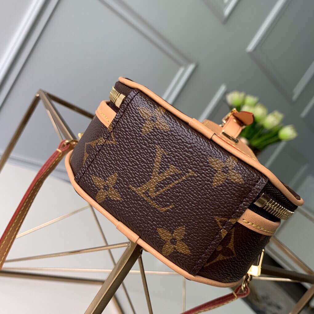 m44699 diane shoulder bag cross body bags brown calfskin monogram