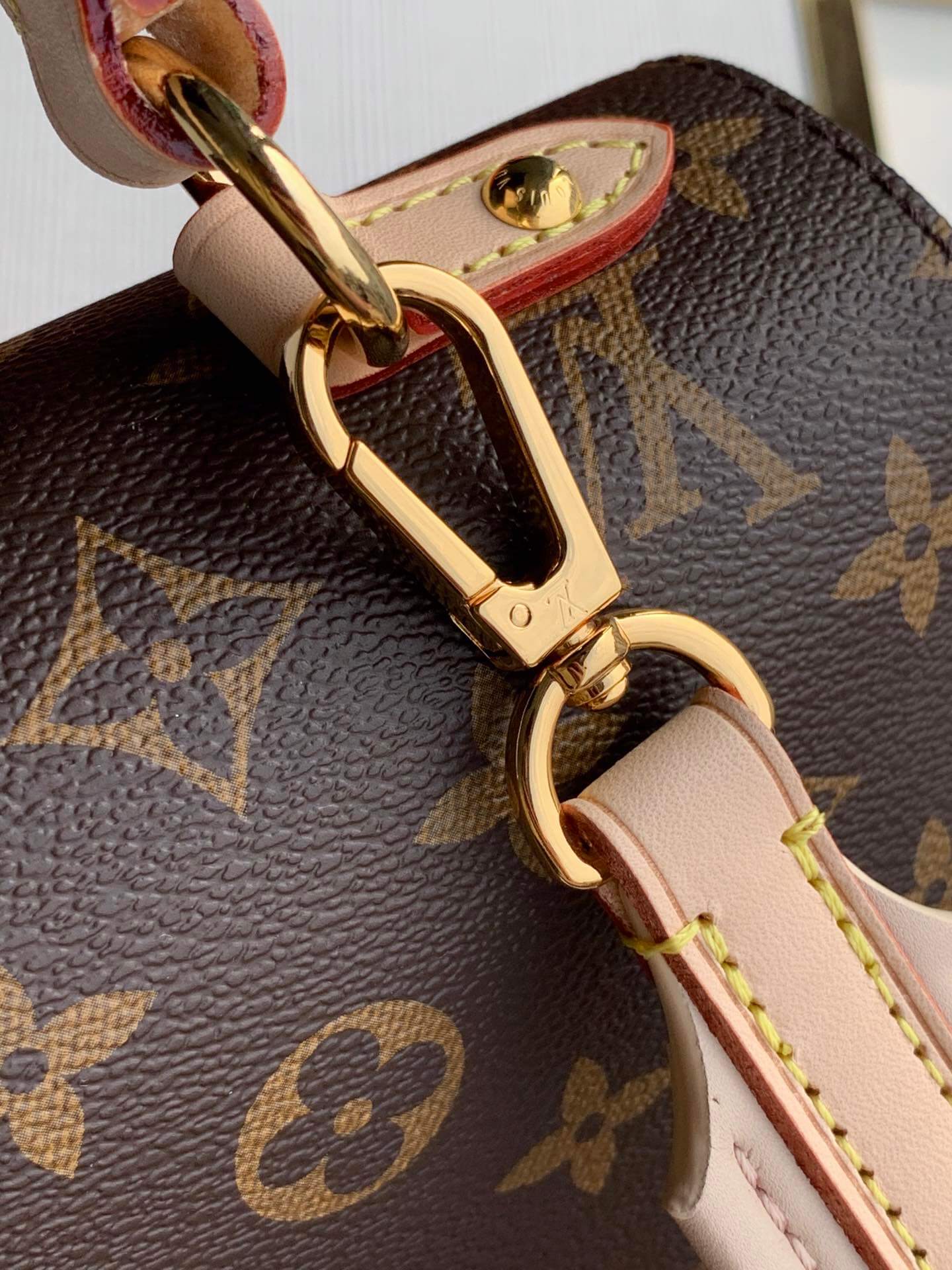 m44863 cluny bb handbag shoulder bag cross body bags brown monogram