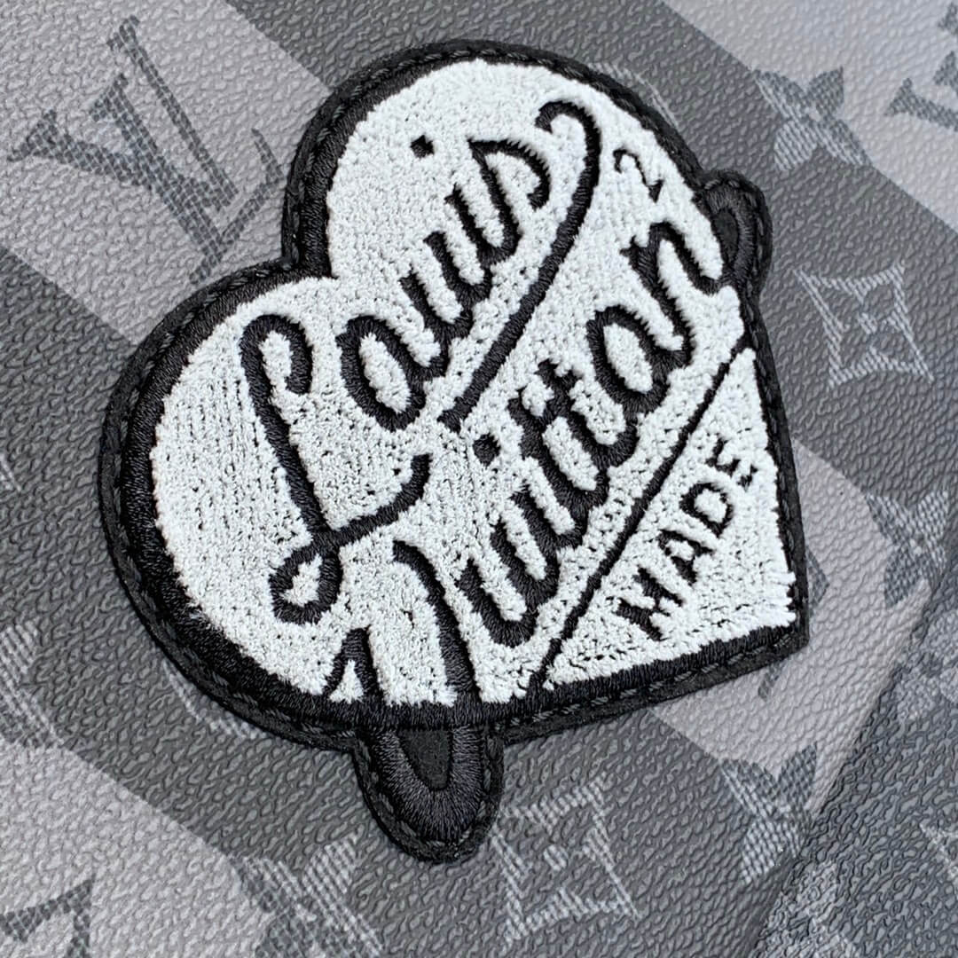 m45965 nigo trio shoulder bag cross body bags messenger bag black mens bag monogram