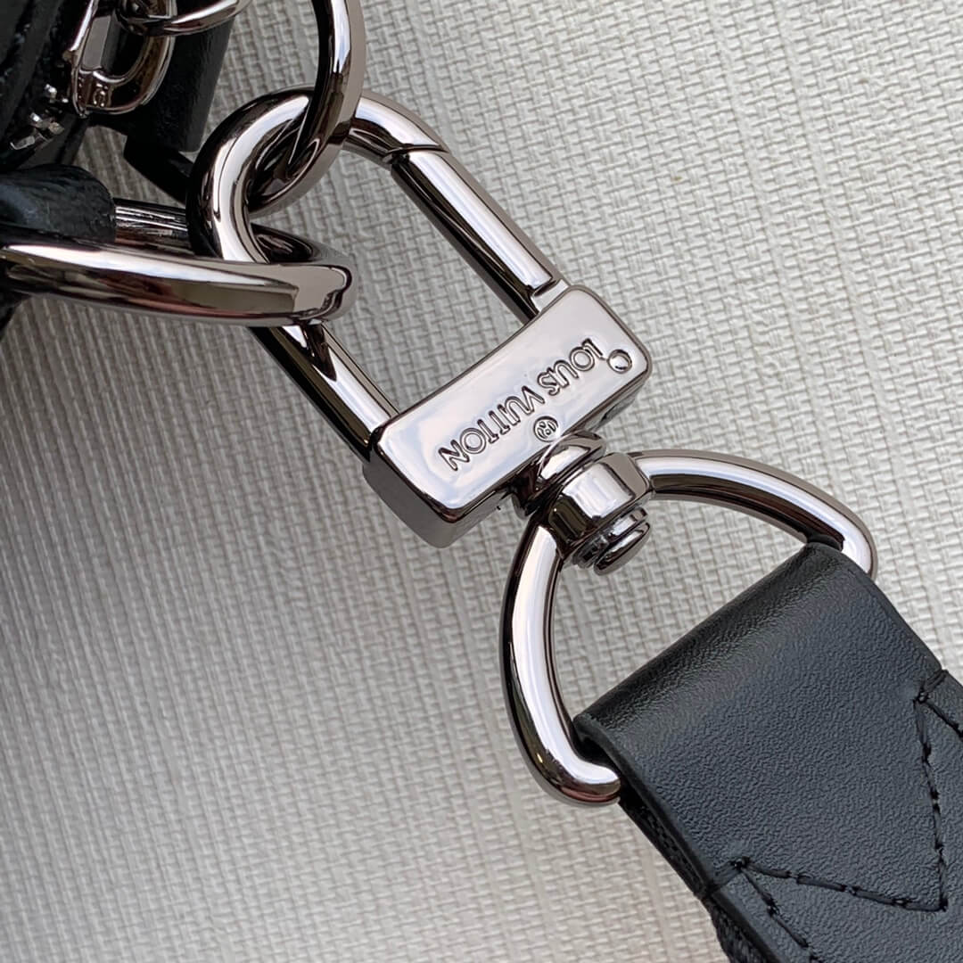 m45965 nigo trio shoulder bag cross body bags messenger bag black mens bag monogram