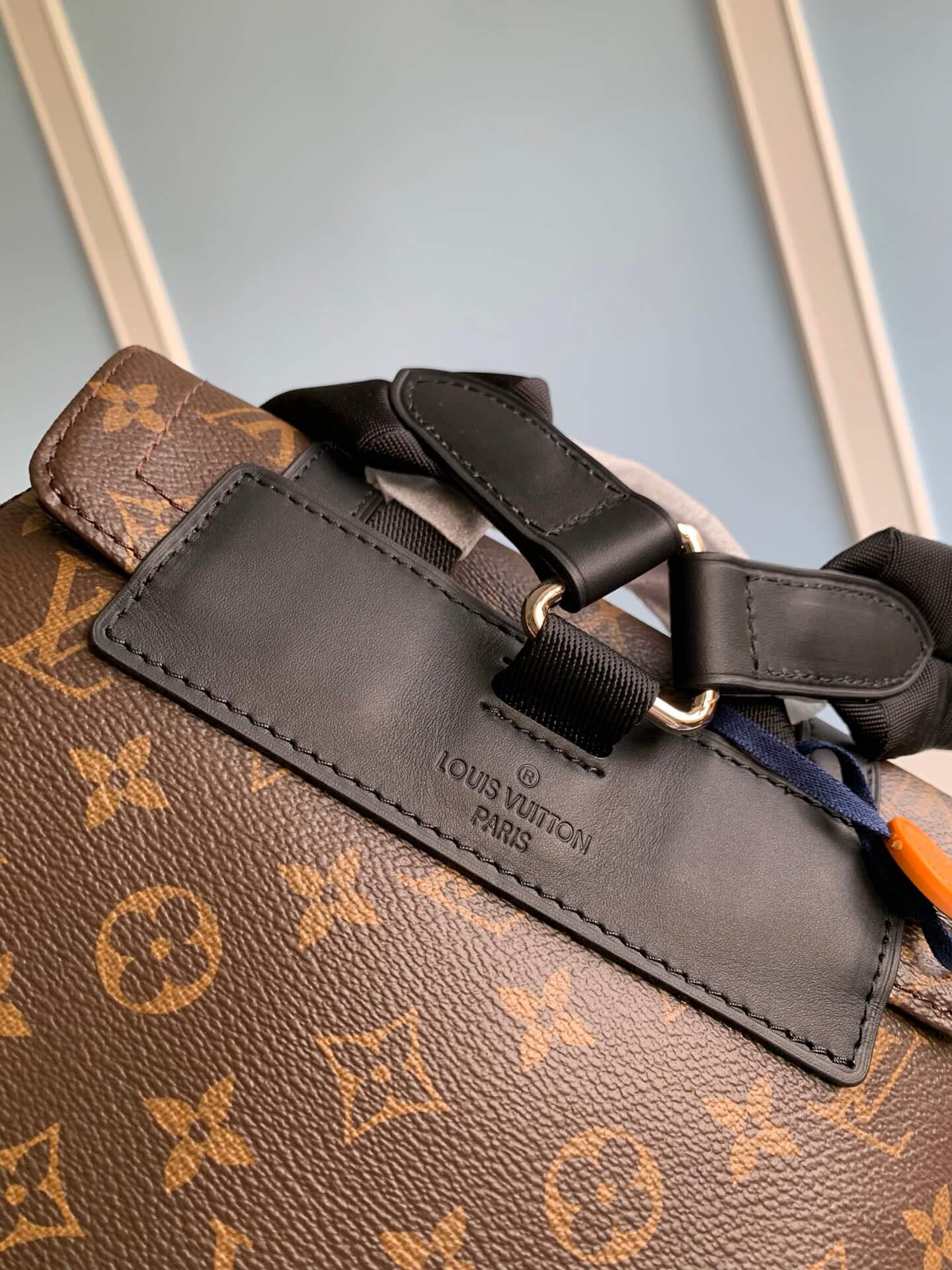 m46247 christopher pm backpack montsouris brown monogram macassar man bag