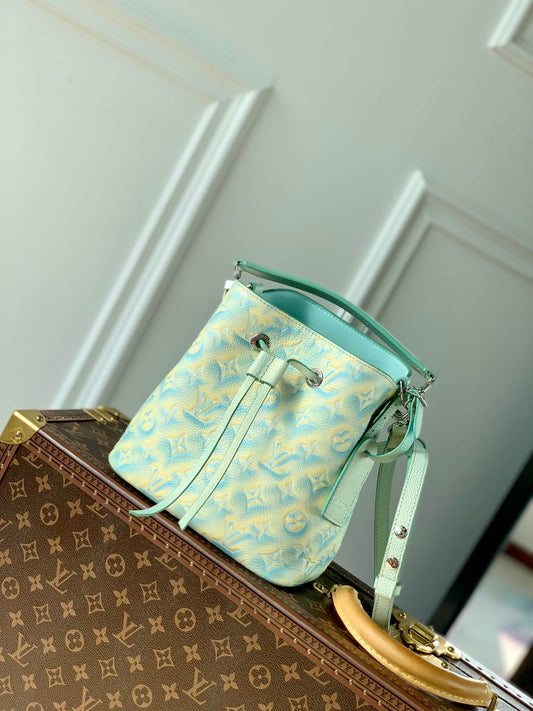 m46269 neonoe bb shoulder bag cross body bags green monogram empreint