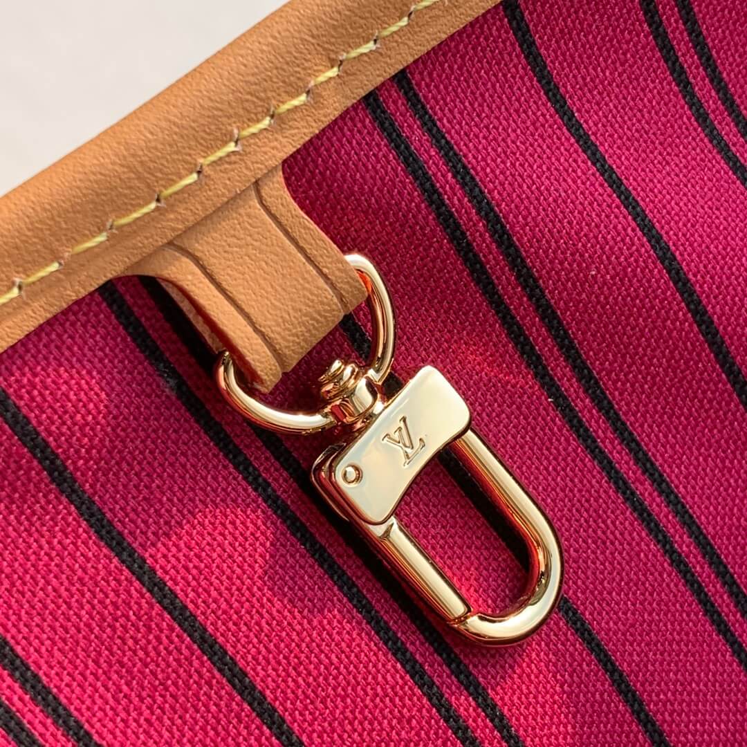 m50156 graceful handbag shoulder bag rose red monogram calfskin 52cm 46cm