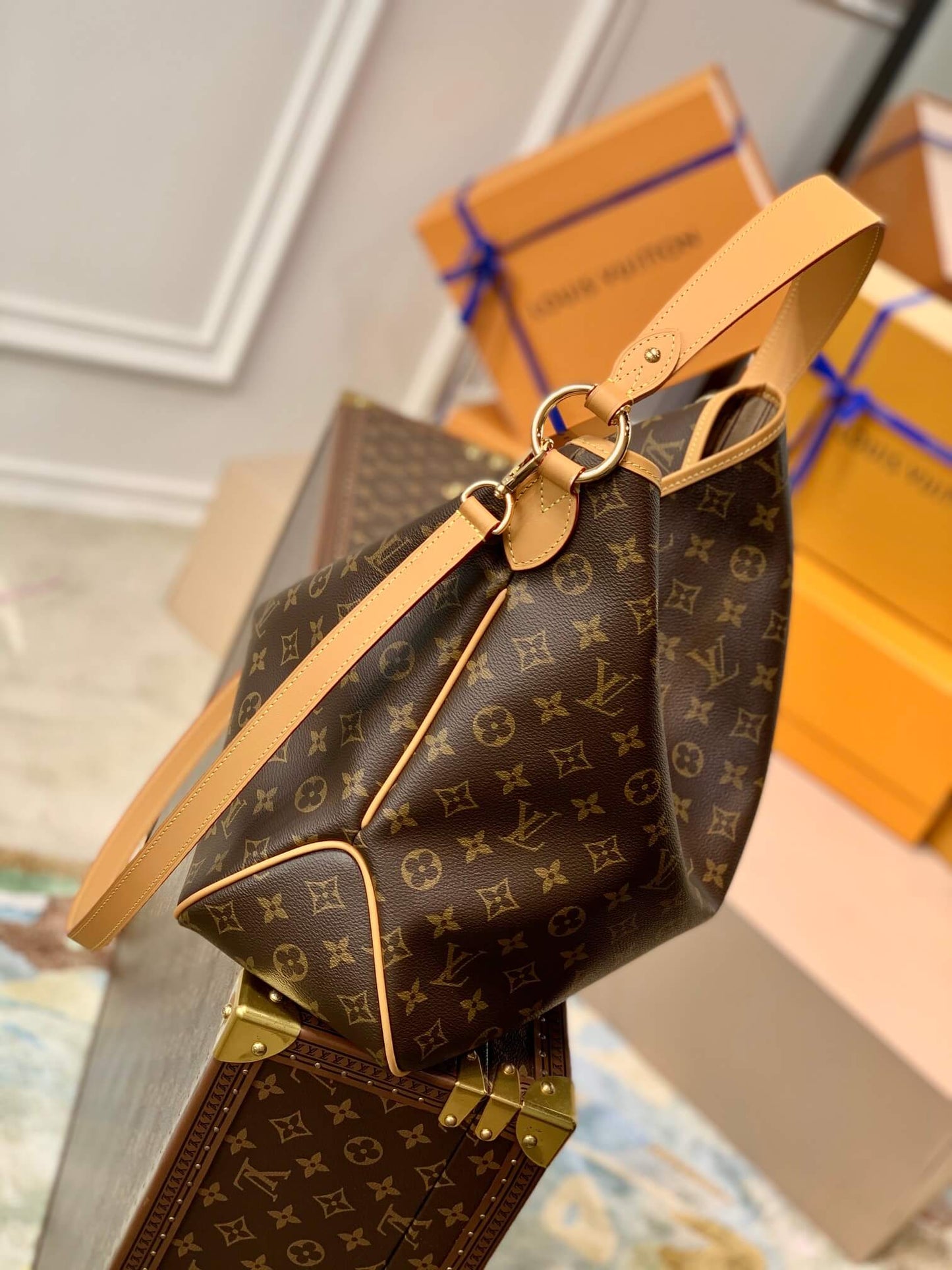 m50155 small monogram handbag