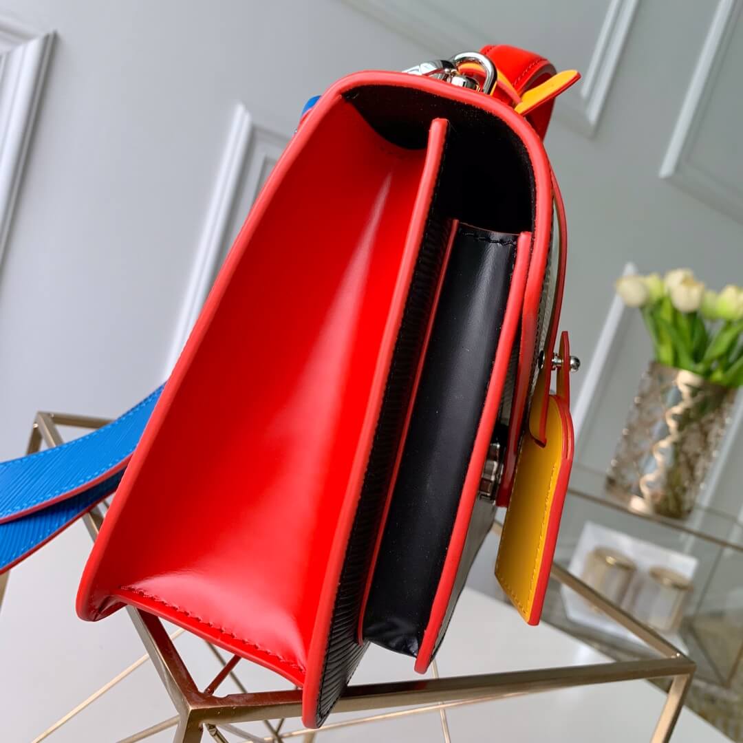 m50377 soft trunk black 24cm handbag