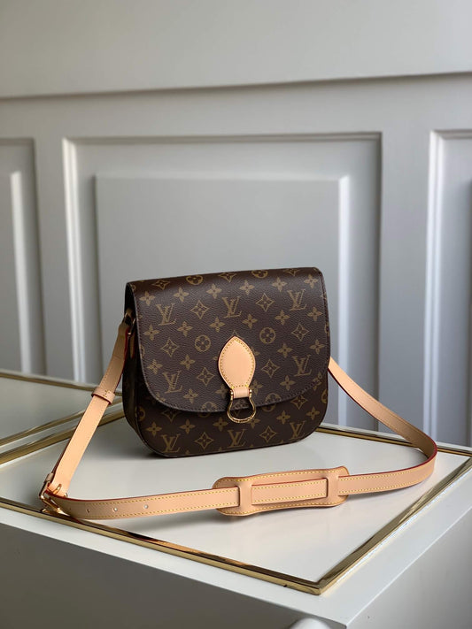 m51242 saint cloud messenger bag khaki monogram