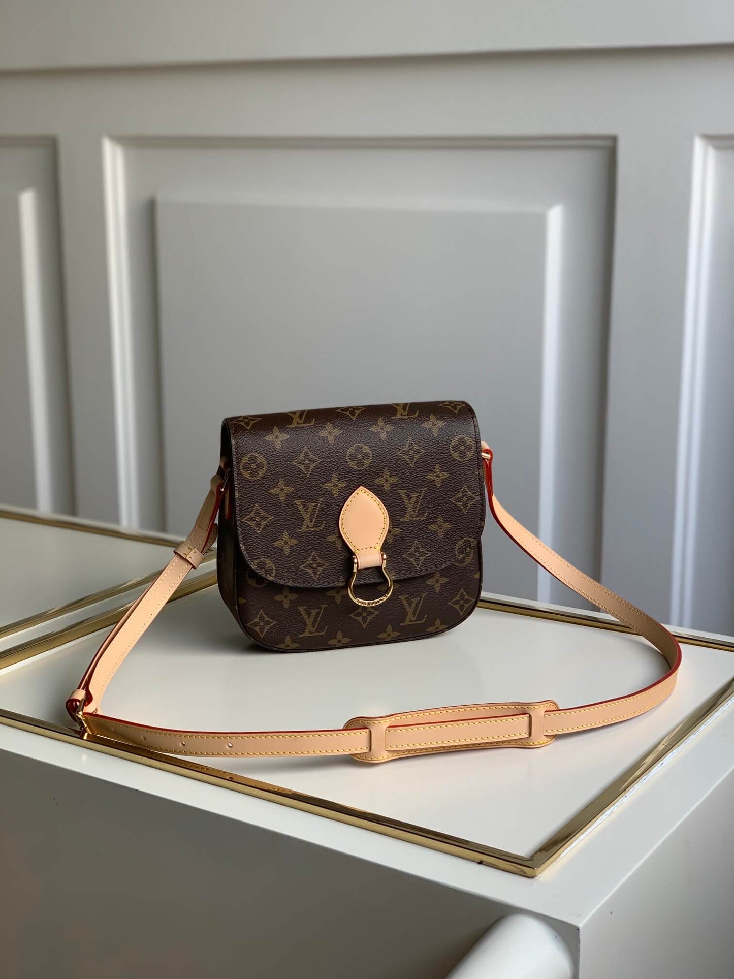 m51245 saint cloud monogram 13cm khaki