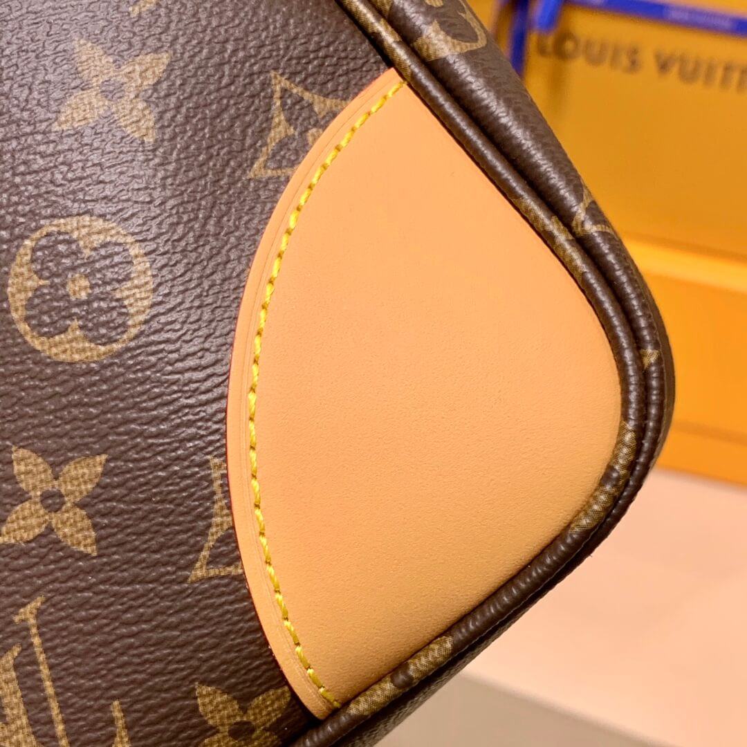 m51260 boulogne monogram unisex shoulder bag cross body bags brown