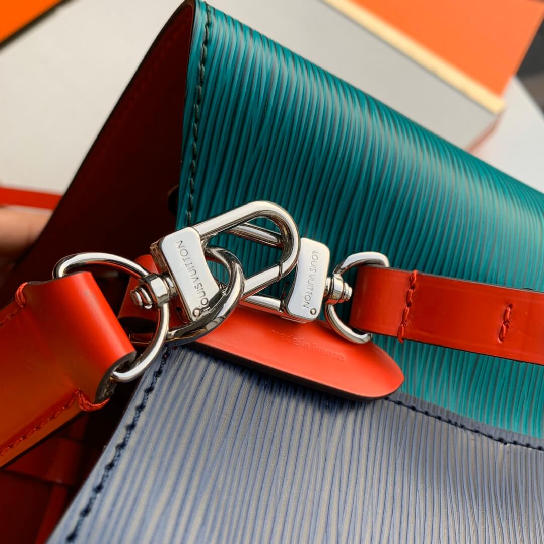 m54369 neonoe damier azur handbag shoulder bag cross body bags blue green calfskin monogram