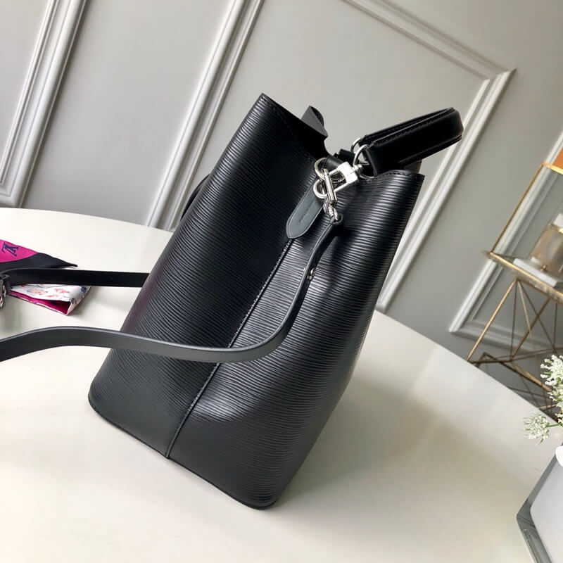 m54369 neonoe handbag shoulder bag cross body bags black calfskin monogram