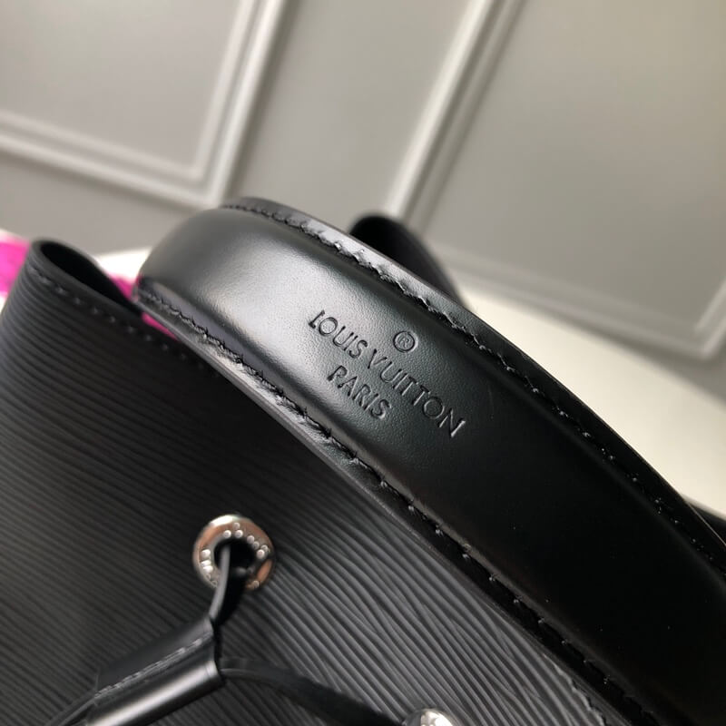m54369 neonoe handbag shoulder bag cross body bags black calfskin monogram