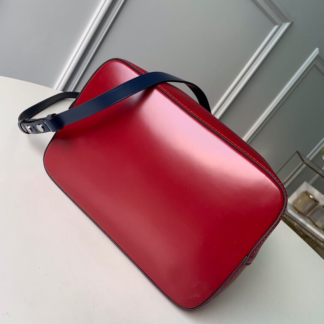m54369 neonoe handbag shoulder bag cross body bags maroon calfskin monogram