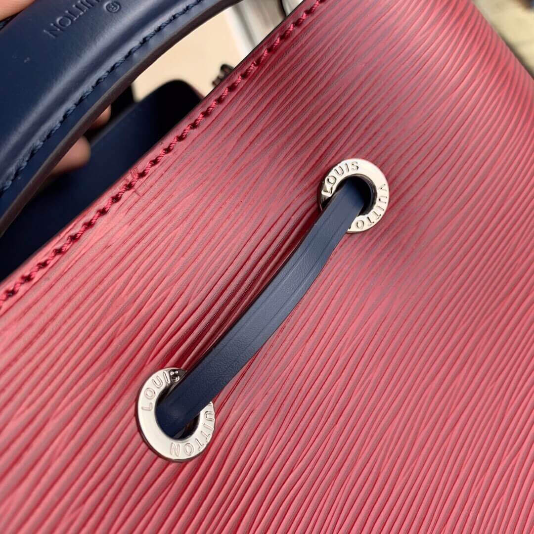 m54369 neonoe handbag shoulder bag cross body bags maroon calfskin monogram