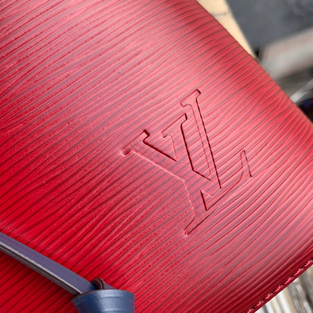 m54369 neonoe handbag shoulder bag cross body bags maroon calfskin monogram