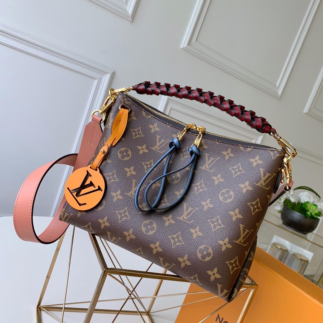 m55090 beaubourg hobo brown monogram subaxillary bag