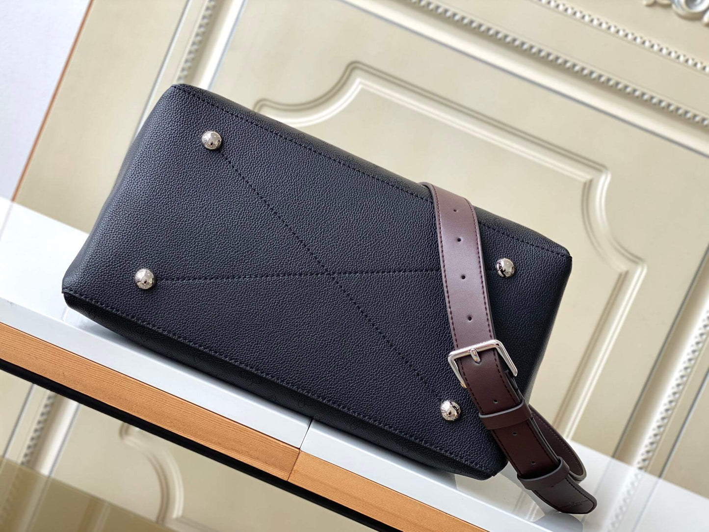 m56073 beaubourg hobo bb handbag shoulder bag cross body bags black monogram