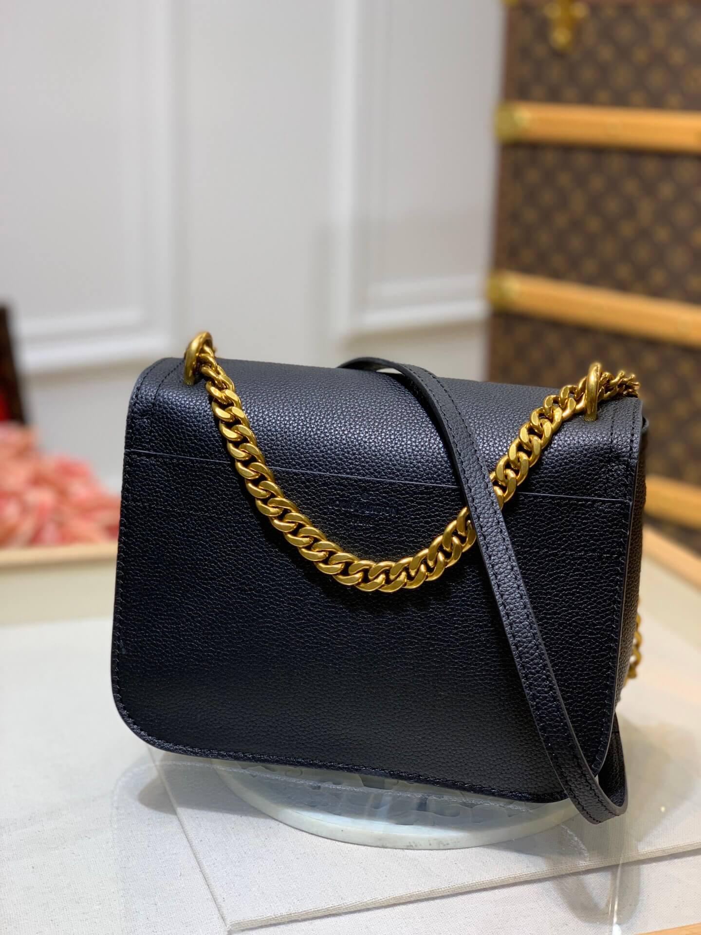 m57073 monogram empreinte shoulder bag cross body bags black calfskin