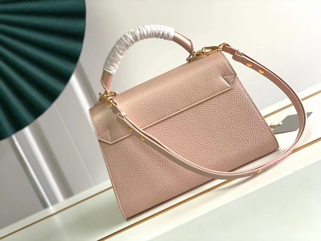 m57090 twist one handle pink handbag 29cm cowhide real leather discount