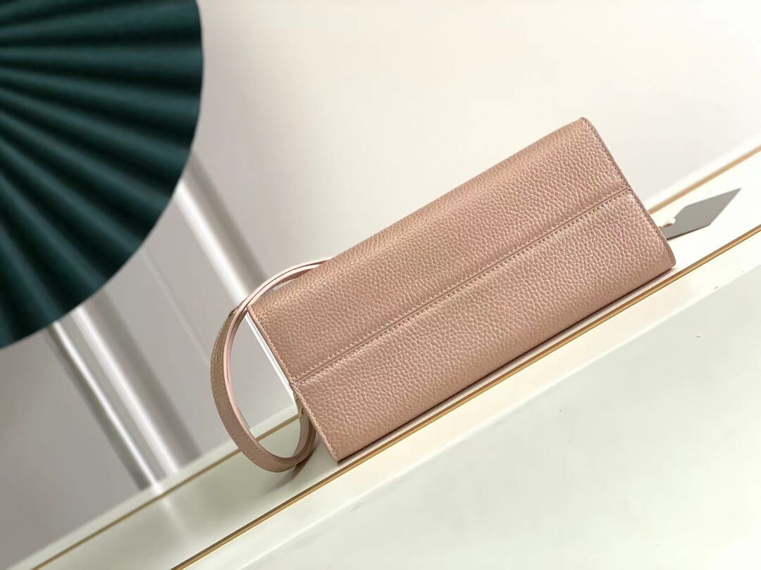 m57090 twist one handle pink handbag 29cm cowhide real leather discount