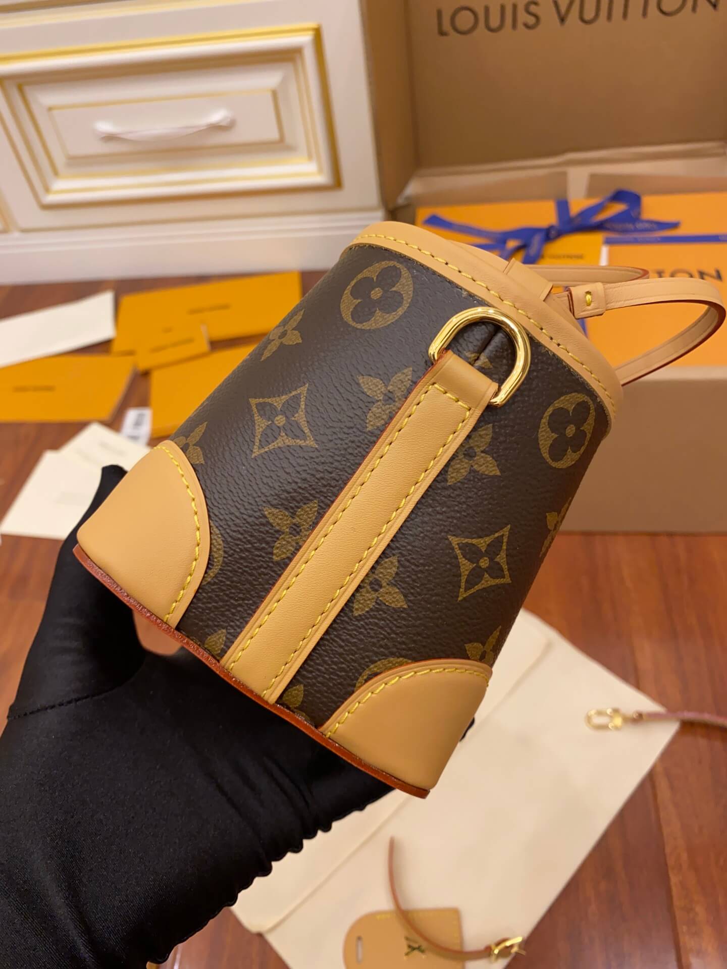 m57099 noe purse mini bucket bag cross body bags shoulder bag subaxillary bag