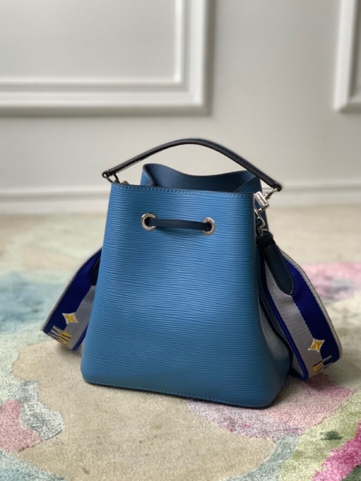 bucket bag blue neonoe BB