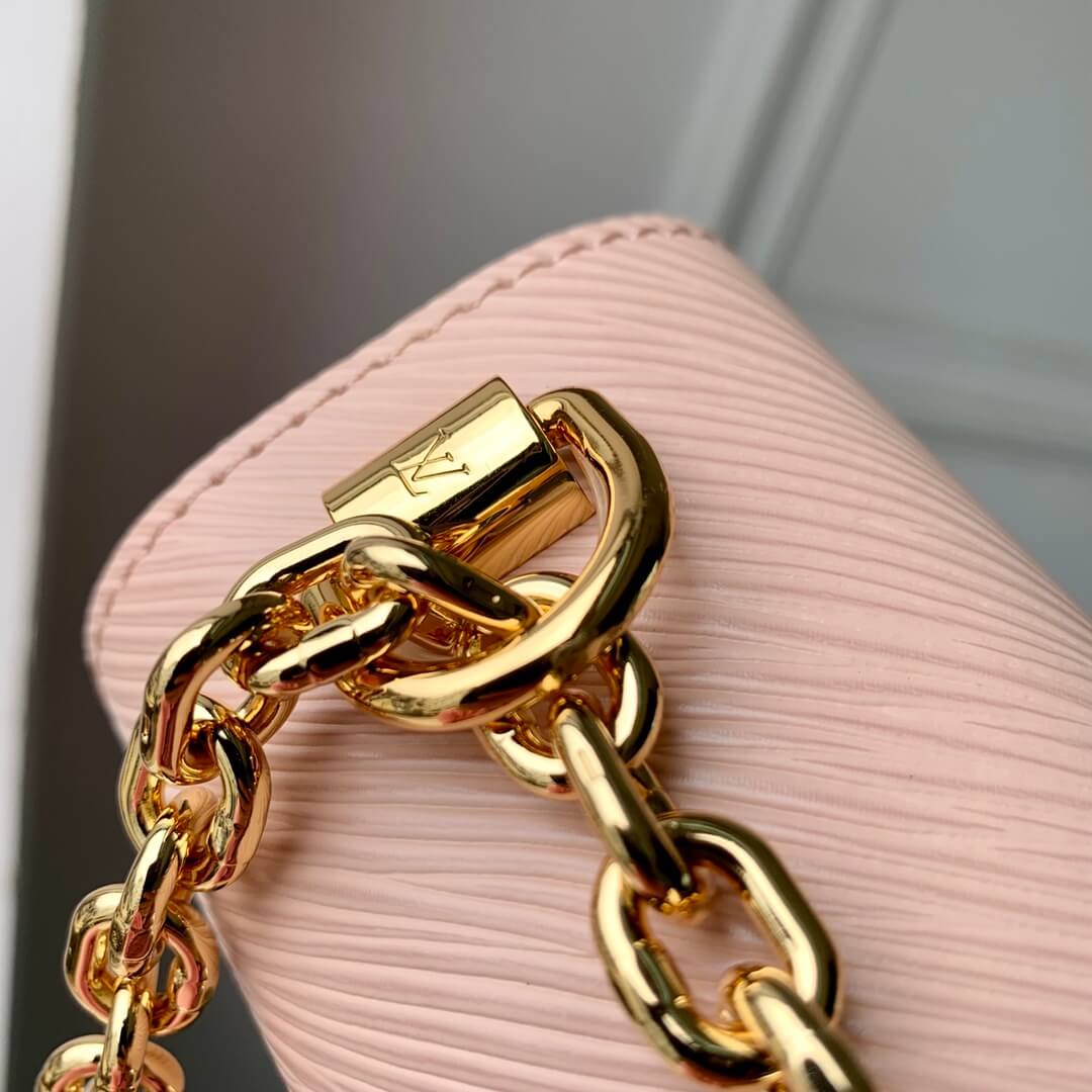 m59218 twist small square bag shoulder bag cross body bags pink calfskin epi